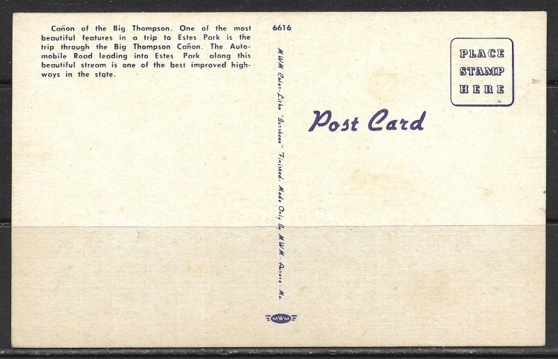 Colorado - Big Thompson Canon - [CO-267]