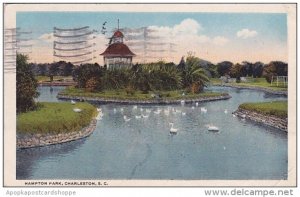 South Carolina Charleston Hampton Park 1925