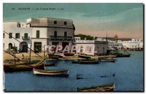 Old Postcard Tunisia Bizerte old camp