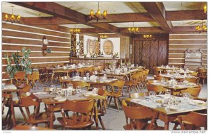 Interior View, Hotel La Sapiniere, Val David, Quebec, Canada, 40-60´s