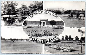 Postcard - Greetings From Dagenham, England