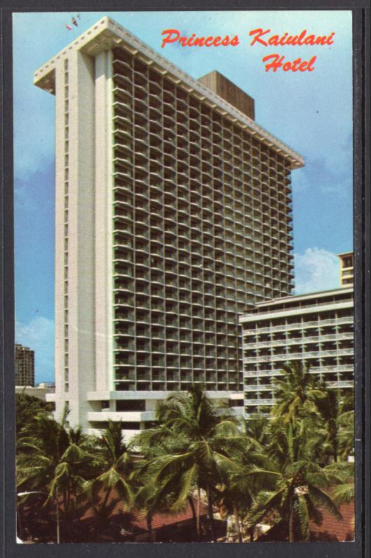 Princess Kaiulani Hotel,Wakiki,HI