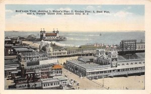 Bird's-eye view of Atlantic City, N. J., USA in Atlantic City, New Jersey