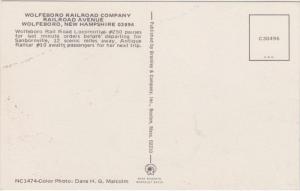 Wolfeboro rail road locomotive #250