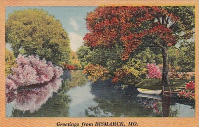 Missouri Greetings From Bismarck 1943