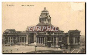 Old Postcard Brussels Palace of Justice