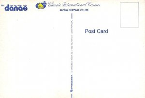 MV Princess Danae Arcalia Shipping Co Ship Postcard