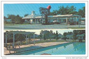 Swimming Pool, Ziggy's Motel, Bamberg, South Carolina, 40-60s