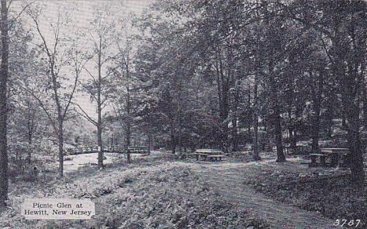 Picnic Glen At Hewitt New Jersey