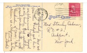 DE - Wilmington. Delaware Memorial Bridge