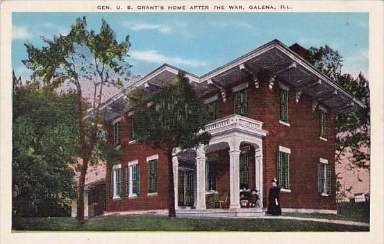 Illinois Galena Gen U S Grants Home After The War