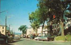 Bucksport ME Main Street Postcard