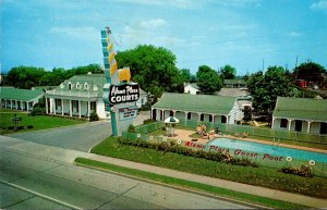 Tennessee Nashville The Alamo Plaza Hotel Courts 1960