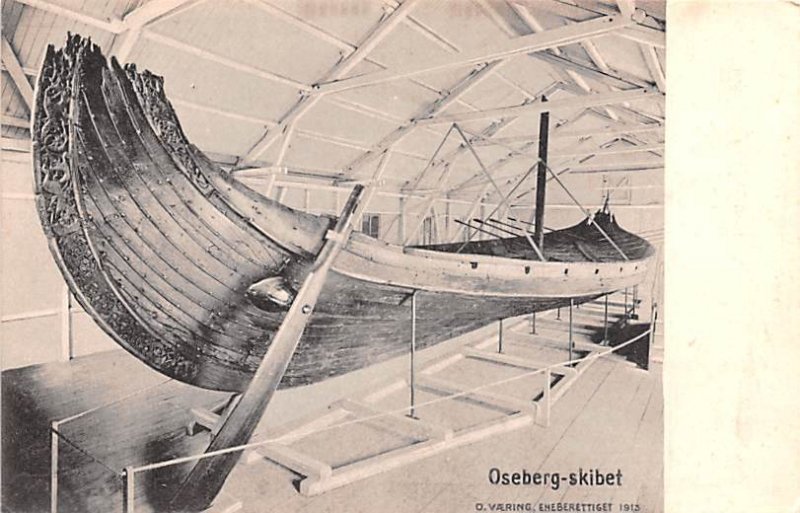 Oseberg Skibet Pleasure Yacht Norway Unused 