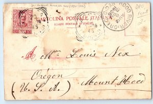 1906 Croixe De Ville Monument DPO (1890-1976) Mount Hood OR Antique Postcard
