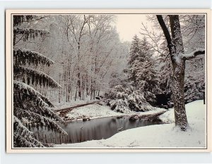 Postcard Indiana, Holcomb Gardens, Butler University, Indianapolis, Indiana