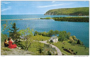 Cape Smokey, Cabot Trail,Entrance Cape Breton Highlands National Park, CAPE B...