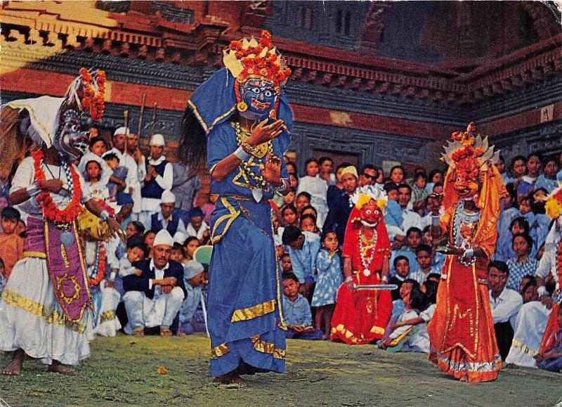 BG9478 masked dance nepal types folklore