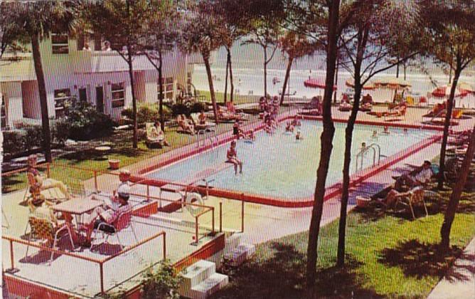 Florida Daytone Beach Tahiti Apartment Motel Swimming Pool