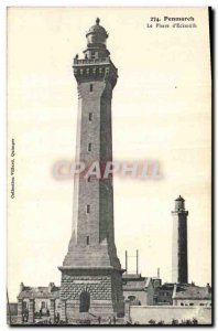 Old Postcard lighthouse & # 39Eckmulh Penmarch