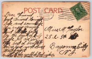 1908 Saint Mary's Cathedral Memphis Tennessee TN Posted Posted Postcard