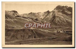 Postcard Old Lautaret and Galibier laces Roche du Grand Galibier