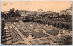 Postcard - Jardin Italien au Jardin Botanique - Brussels, Belgium