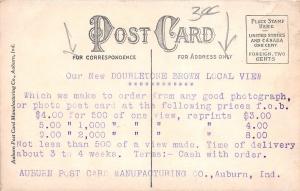 D12/ Oakwood Ohio Postcard c1910 Advertisement Public School House