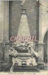 Old Postcard Vienna (Is�re) - Int�rieur Church St. (Mauritius - Tomb of A...