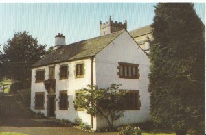Cumbria Postcard - Old Grammar School -  Hawkshead - Ref 5316A
