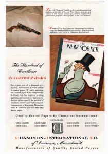 The New Yorker Magazine - Vintage Ad - 1960's (The Standard of Excellence)