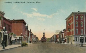 ROCHESTER , Minnesota , 1914, Broadway looking South