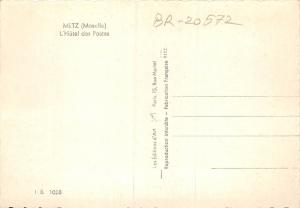 BR20572 L Hotel des postes metz France