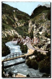 Old Postcard Brides les Bains (Savoie) The Gorges of the Rageat