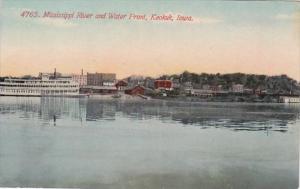 Iowa Keokuk Mississippi River and Water Front