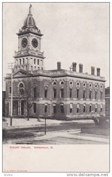 Exterior,  Court House,  Norwalk, Ohio,  00-10s