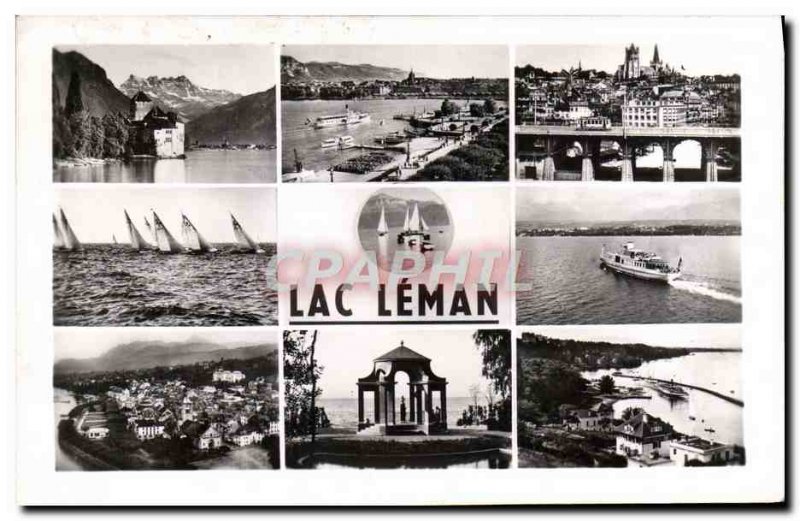 Postcard Modern Landscapes Du Leman