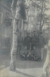 World War I (1914-1918) Königsbrück Saxony Prisoners of War consignment postcard 