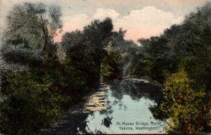 Washington North Yakima At Moxee Bridge 1909