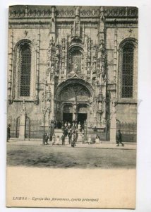 299836 PORTUGAL LISBOA Jeronymos monastery Vintage English Tabacaria postcard