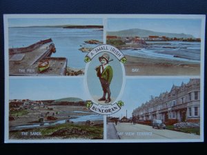 Ireland 5 Image Multivie A Small Irish from BUNDORAN - Old Postcard by Valentine