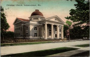 Christian Church Independence Missouri Postcard