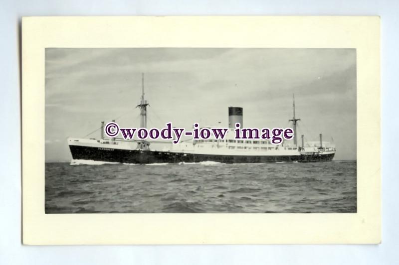 pf0213 - Glen Line Cargo Ship - Glenorchy , built 1941 - postcard