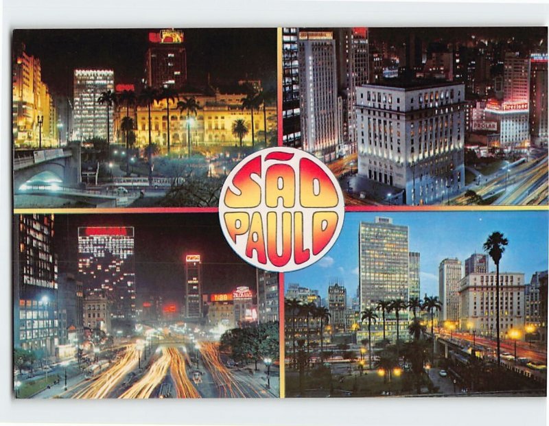 Postcard São Paulo, Brazil