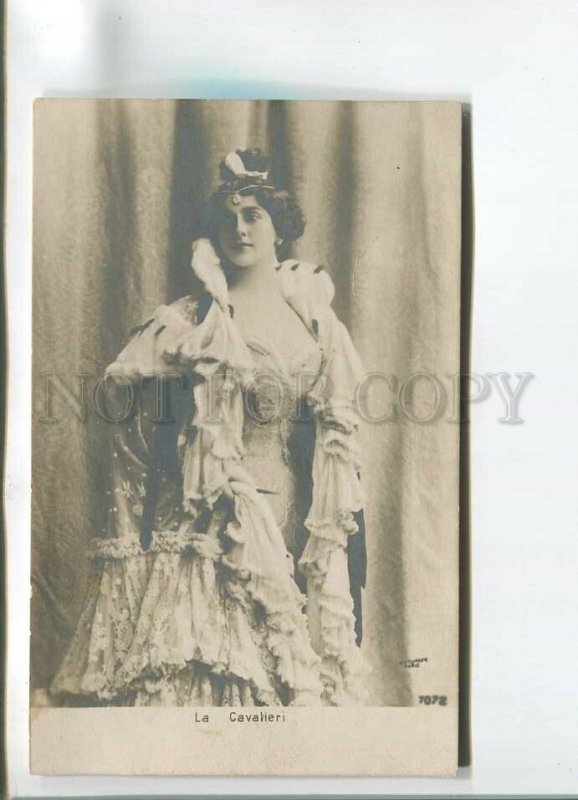 482286 Lina CAVALIERI Italian OPERA Singer QUEEN Vintage PHOTO REUTLINGER