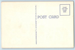 c1940 Greetings From El Dorado Big Letters View Arkansas Correspondence Postcard