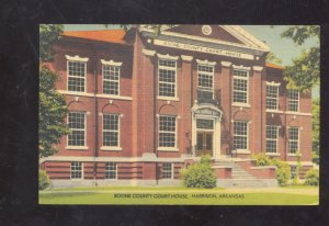 HARRISON ARKANSAS BOONE COUNTY COURT HOUSE VINTAGE POSTCARD