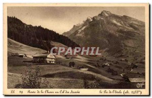 Postcard Old Road Clusaz in the Aravis The pix of & # 39Estale