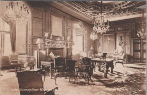 Warwickshire Postcard - Warwick Castle, Cedar Drawing Room  RS36808