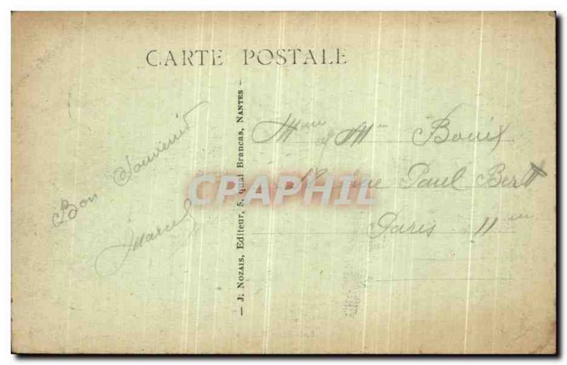 Old Postcard Chatelaillon Cliffs